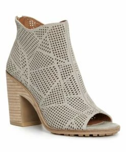 Lucky Brand Shop 21 Best deal โ๏ธ Lucky Brand Chinchilla Vacob Open-Toe Bootie - ๐ฉ Women ๐ฅ