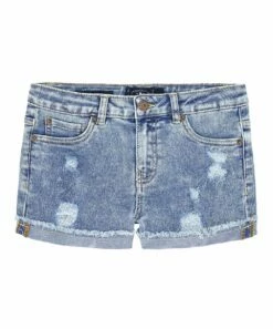 Top 10 🛒 Lucky Brand Blue Acid Wash Ronnie Denim Shorts - 👧 Girls For Kids 🔥