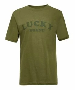 Top 10 🔔 Lucky Brand Loden Green 'Lucky Brand' Graphic Crewneck Tee - Boys For Kids 😉