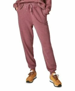 Hot Sale 🛒 Lucky Brand Crushed Berry The Vintage Joggers - 👩 Women ⌛