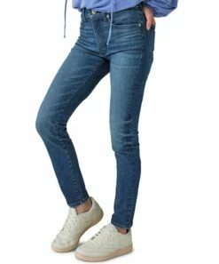 Deals 😉 Lucky Brand Blue Denim High-Waist Skinny 👖 Jeans - 👩 Women 👍 -Lucky Brand Shop zu108620764 alt 2 tm1667854378