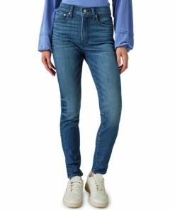 Deals 😉 Lucky Brand Blue Denim High-Waist Skinny 👖 Jeans - 👩 Women 👍