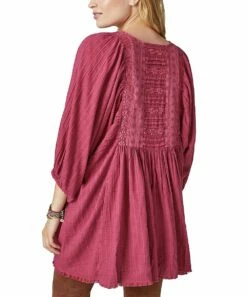 Flash Sale 🎁 Lucky Brand Rose Eyelet Button-Front Hi-Low Tunic - 👩 Women 🌟 7 Flash Sale 🎁 Lucky Brand Rose Eyelet Button-Front Hi-Low Tunic - 👩 Women 🌟 -Lucky Brand Shop zu108624501 alt 2 tm1661866112