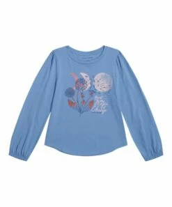Coupon ✔️ Lucky Brand Allure 'Magic Of Change' Long-Sleeve Top - 👧 Girls For Kids 🌟