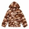 Best Pirce 🧨 Lucky Brand Brown Stone Camo Sherpa Zip-Up Hoodie - 👧 Girls For Kids 🎁 -Lucky Brand Shop zu108909906 main tm1663788358