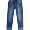 Deals ✨ Lucky Brand Ada Wash Cuffed Boyfriend 👖 Jeans - 👧 Girls For Kids ⌛ -Lucky Brand Shop zu91004763 main tm1605887229